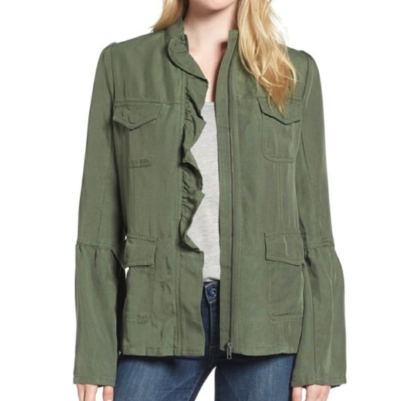 hinge Jackets & Blazers - Hinge Green Utility Jacket from Nordstrom S EUC